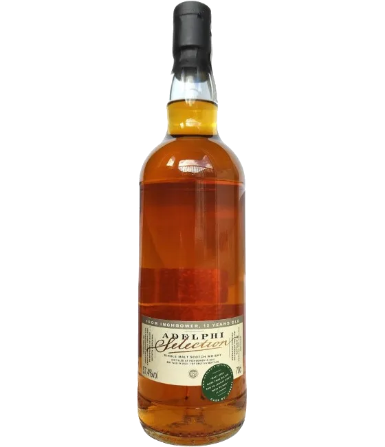 Adelphi Selection Inchgower 2010, fles bij slijterij t Bockje in Bathmen
