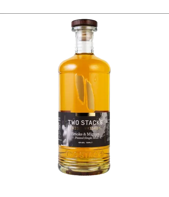 Two Stacks Smoke & Mirrors, fles bij slijterij t Bockje in Bathmen