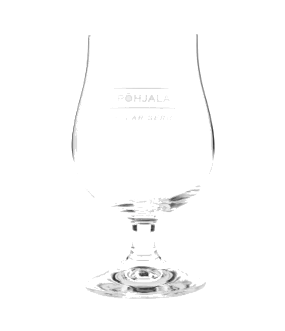Pohjala bierglas op voet ‘Cellar Series’, fles bij slijterij t Bockje in Bathmen