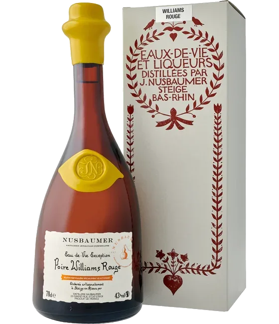 Nusbaumer Exception Poire Williams Rouge, fles bij slijterij t Bockje in Bathmen