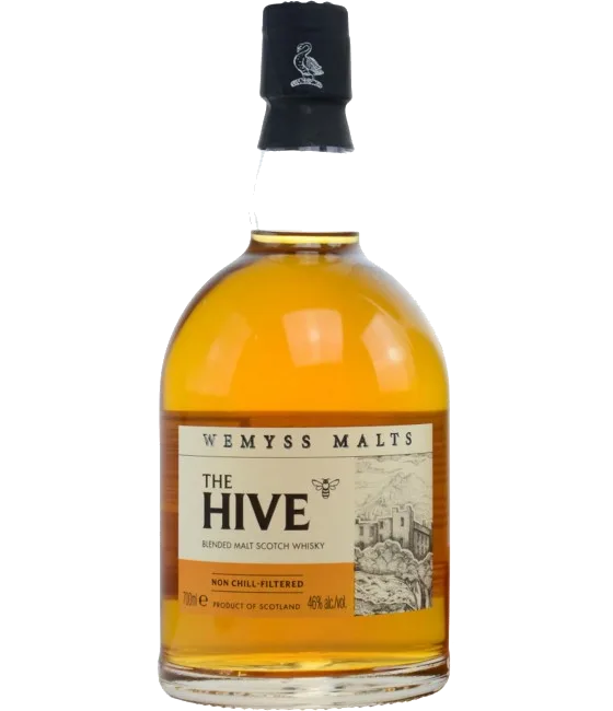 THE HIVE Blended Malt Whisky, fles bij slijterij t Bockje in Bathmen