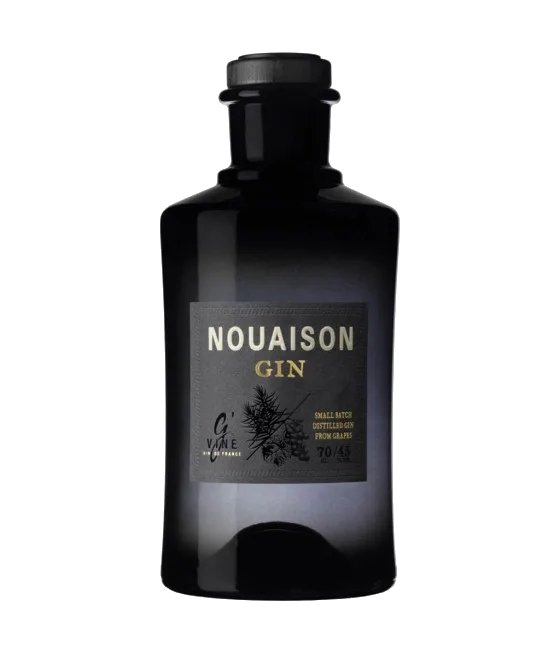 G Vine Nouaison Gin Zwarte Fles 45 %, fles bij slijterij t Bockje in Bathmen