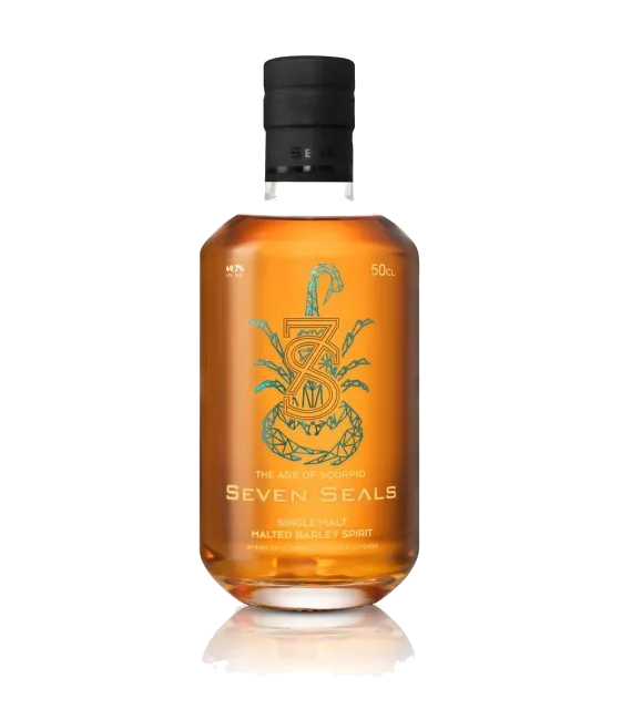 Seven Seals The Age of Scorpio, fles bij slijterij t Bockje in Bathmen