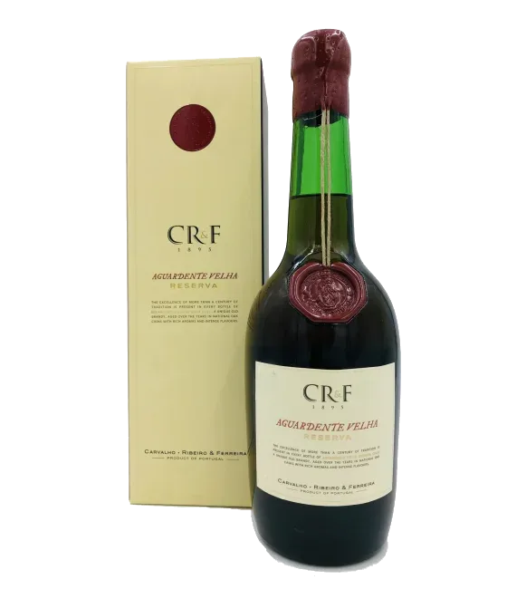 CR & F Aguardente Velha Reserva, fles bij slijterij t Bockje in Bathmen