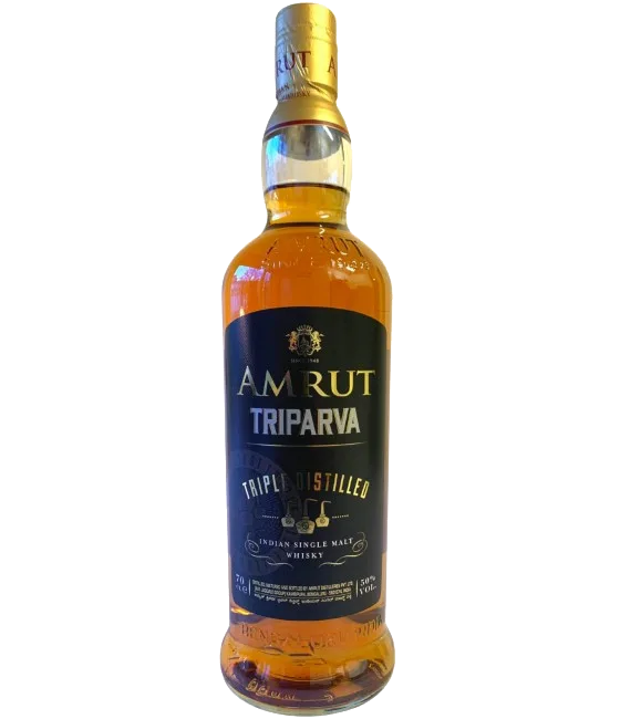 Amrut Triparva, fles bij slijterij t Bockje in Bathmen