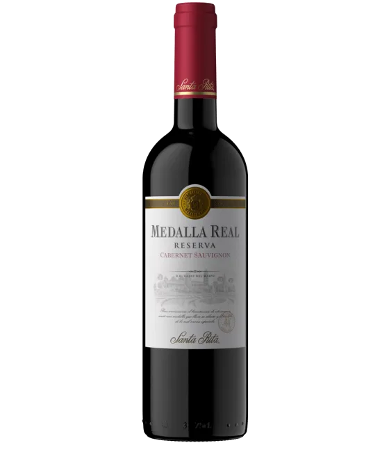 Medalla Real Reserva Cabernet Sauvignon, fles bij slijterij t Bockje in Bathmen