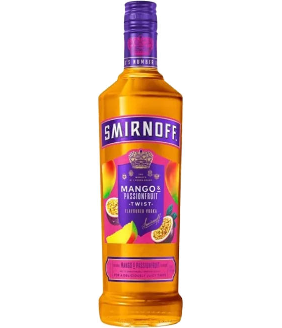 Smirnoff Mango & Passionfruit Twist, fles bij slijterij t Bockje in Bathmen