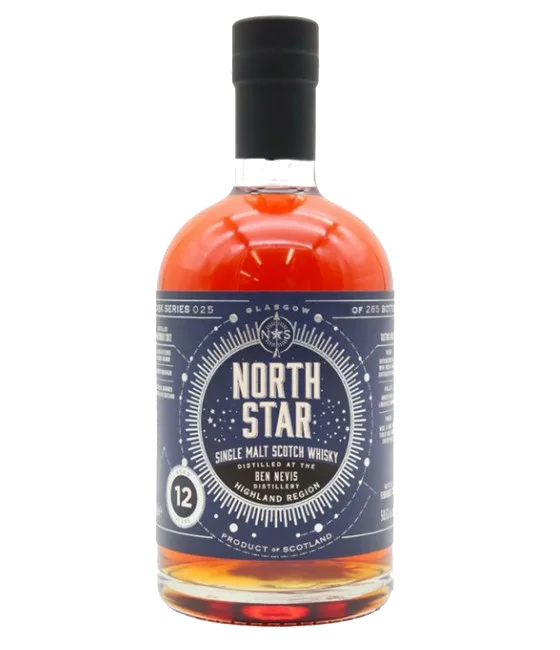 North Star Spirits Ben Nevis 12Y 2012 Cask Series 025, fles bij slijterij t Bockje in Bathmen