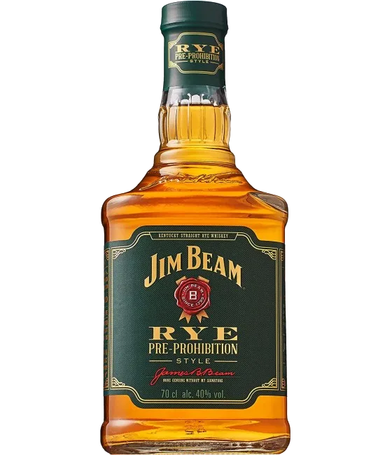 Jim Beam Rye Pre-Prohibition, fles bij slijterij t Bockje in Bathmen