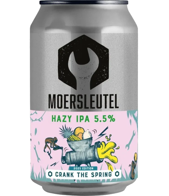 Moersleutel Crank the Spring 2025 Edition, fles bij slijterij t Bockje in Bathmen