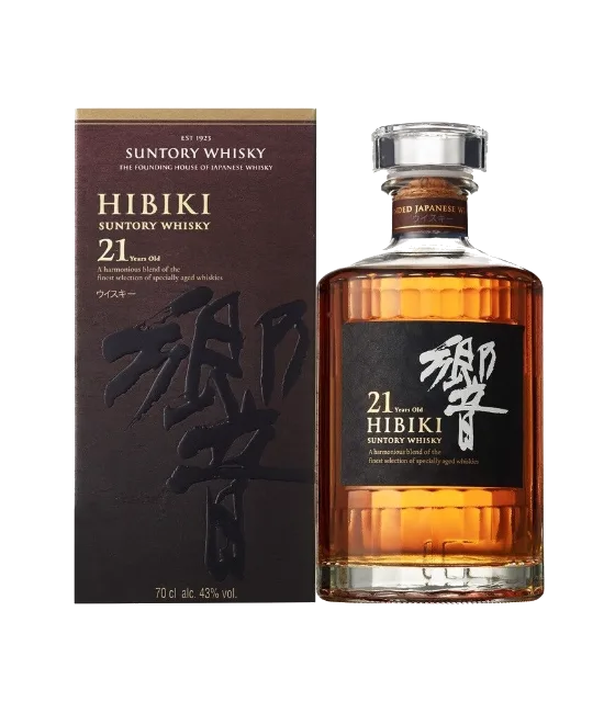 Hibiki 21 Years Old, fles bij slijterij t Bockje in Bathmen