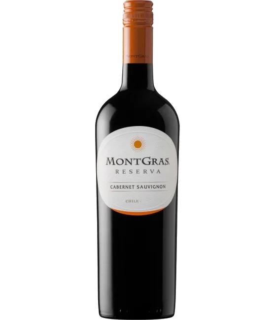 Mont Gras Reserva Cabernet Sauvignon, fles bij slijterij t Bockje in Bathmen