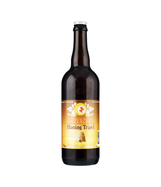 Twents Honing Tripel, fles bij slijterij t Bockje in Bathmen