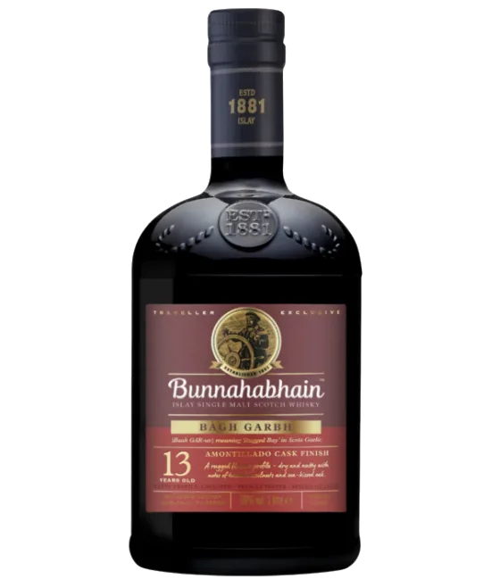 Bunnahabhain 13YO Bag Garbh, fles bij slijterij t Bockje in Bathmen