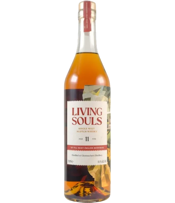 Living Souls Glentauchers 11 Years Old, fles bij slijterij t Bockje in Bathmen