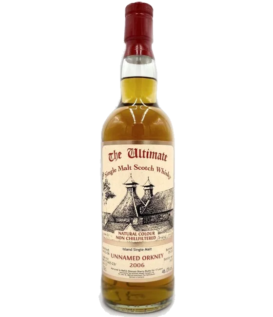 The Ultimate Unnamed Orkney 2006 17 Years Old, fles bij slijterij t Bockje in Bathmen