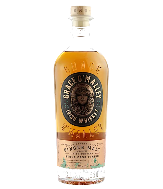 Grace O’Malley Irish Whiskey Stout Cask Finish, fles bij slijterij t Bockje in Bathmen