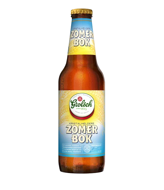 Grolsch Zomerbok, fles bij slijterij t Bockje in Bathmen