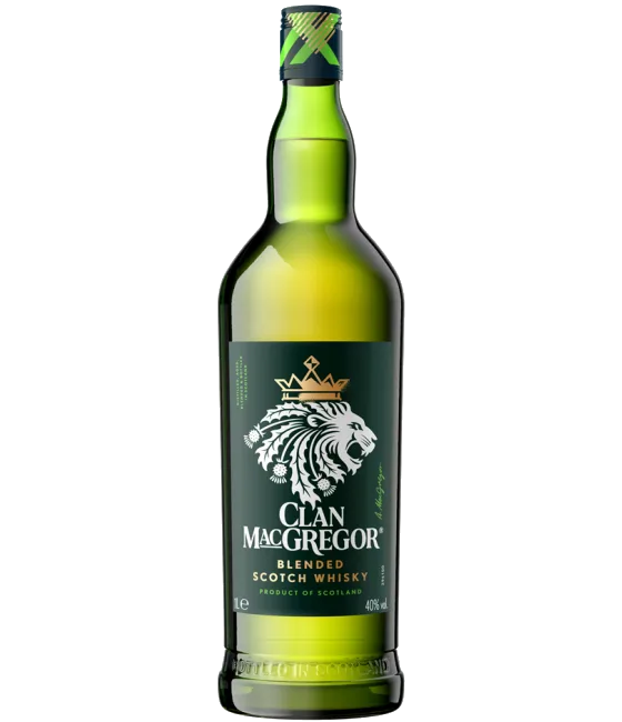 Clan MacGregor, fles bij slijterij t Bockje in Bathmen
