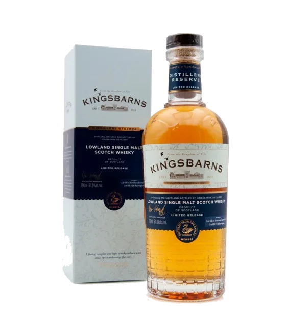 Kingsbarns Distillery Reserve 2021, fles bij slijterij t Bockje in Bathmen
