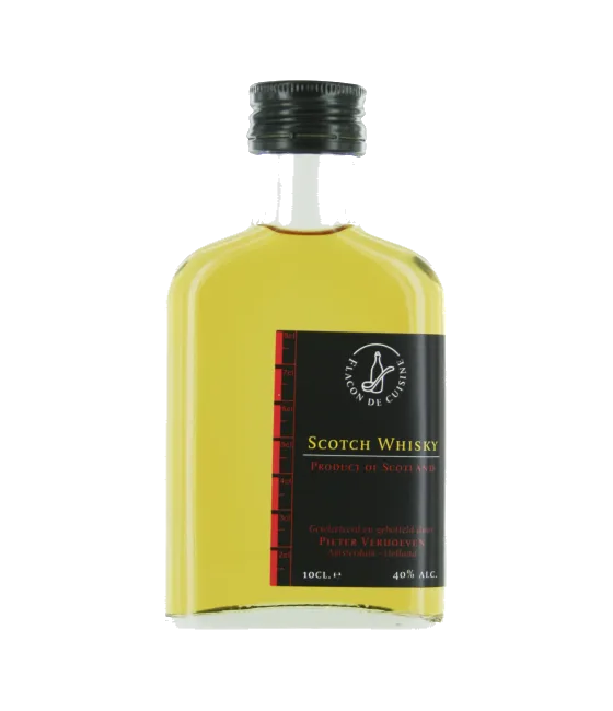 Cuisine Keukenflesje Scotch Whisky, fles bij slijterij t Bockje in Bathmen