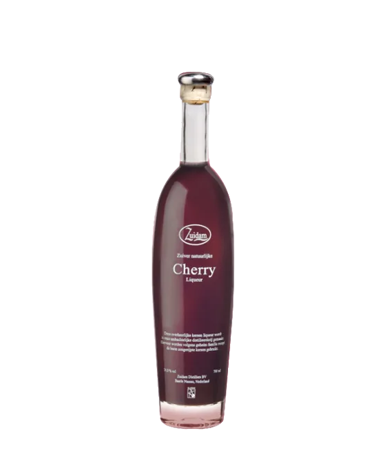 Zuidam cherry, fles bij slijterij t Bockje in Bathmen
