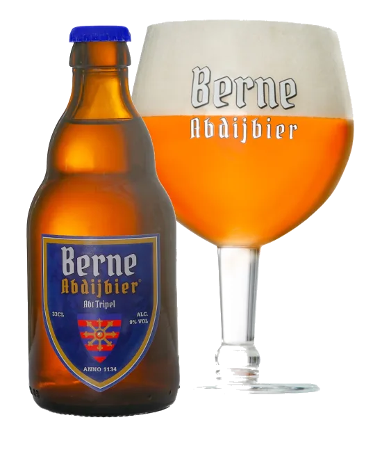 Berne Abdijbier Abt Tripel, fles bij slijterij t Bockje in Bathmen