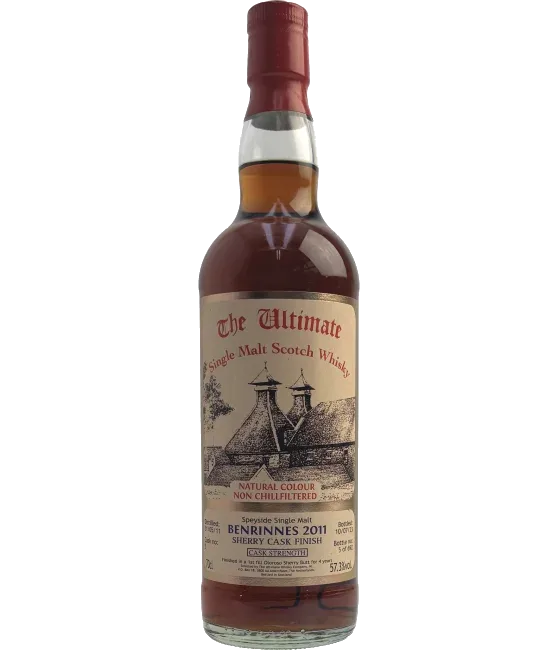The Ultimate Benrinnes 2011 CS Cask #5, fles bij slijterij t Bockje in Bathmen
