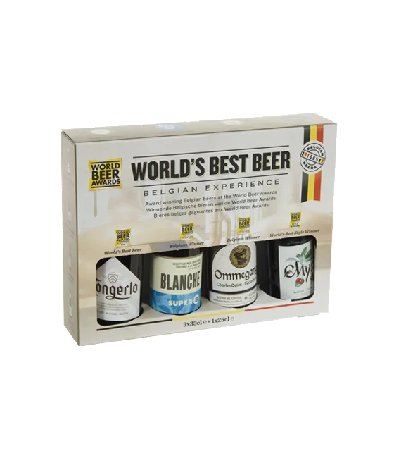 Haacht World’s Best Beer Box, fles bij slijterij t Bockje in Bathmen