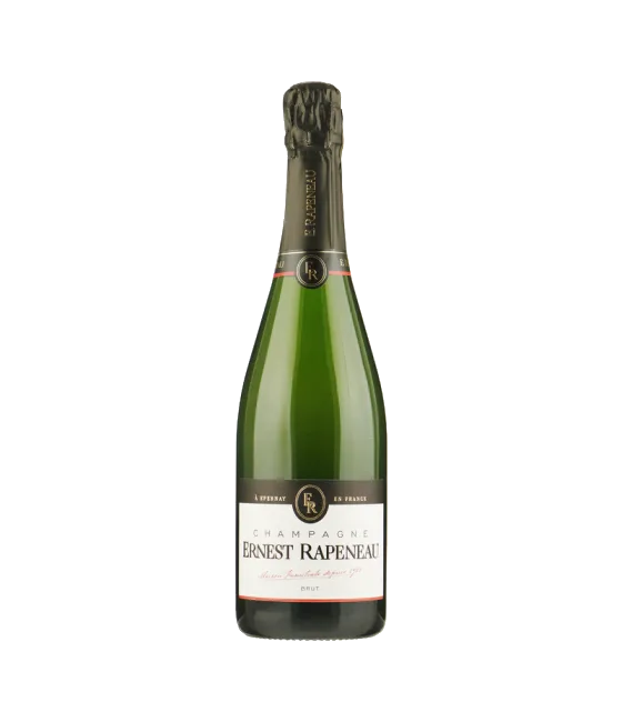 Ernest Rapeneau Champagne Brut, fles bij slijterij t Bockje in Bathmen