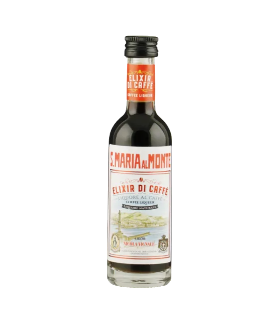 Santa Maria al Monte Elixir di Caffè mini, fles bij slijterij t Bockje in Bathmen