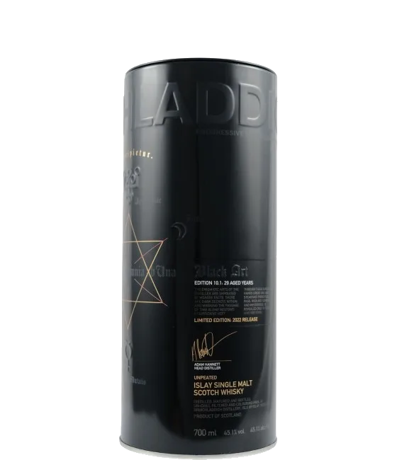 Bruichladdich Black Art 10.1, fles bij slijterij t Bockje in Bathmen