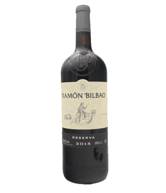 Ramón Bilbao Rioja Reserva Magnum, fles bij slijterij t Bockje in Bathmen