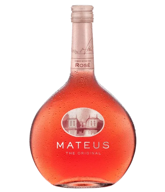Mateus Rosé, fles bij slijterij t Bockje in Bathmen