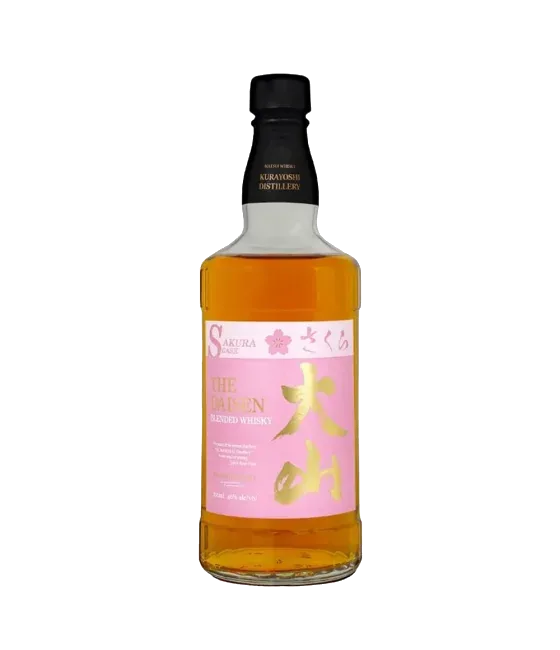 The Daisen Blended Whisky Sakura Cask, fles bij slijterij t Bockje in Bathmen
