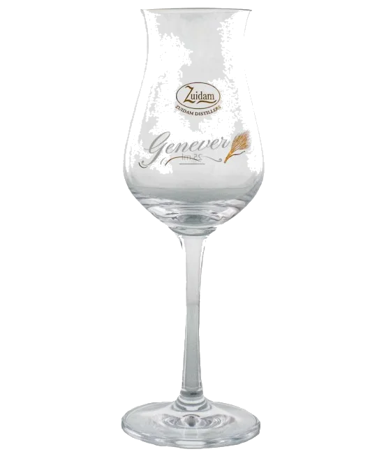 Zuidam Geneverglas op Voet 25ml, fles bij slijterij t Bockje in Bathmen