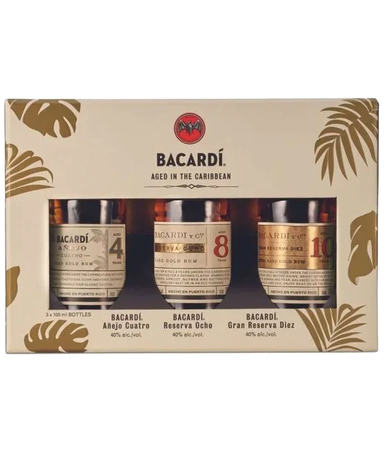 Bacardi Discovery Set 3 x 10cl, fles bij slijterij t Bockje in Bathmen