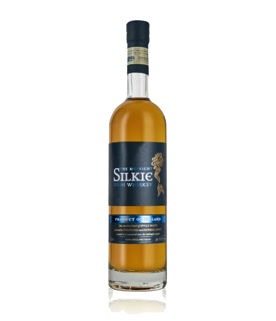 Silkie The Legendary Midnight Irish Whiskey, fles bij slijterij t Bockje in Bathmen