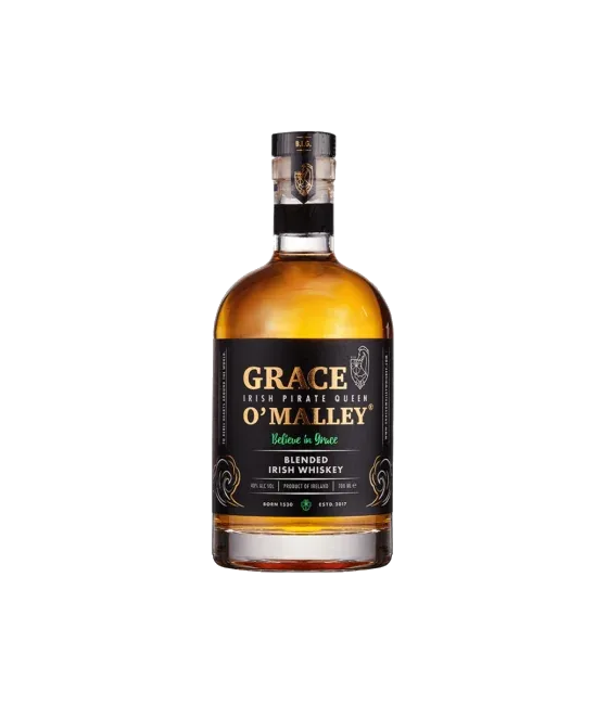 Grace O’Malley Whiskey, fles bij slijterij t Bockje in Bathmen