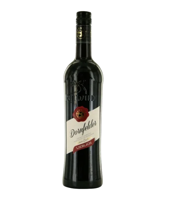 Rotwild Dornfelder Lieblich, fles bij slijterij t Bockje in Bathmen