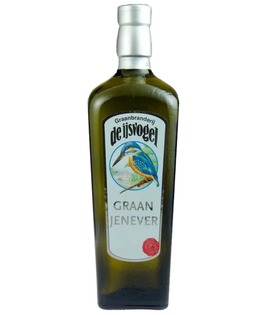 De IJsvogel Graan Jenever 70CL, fles bij slijterij t Bockje in Bathmen