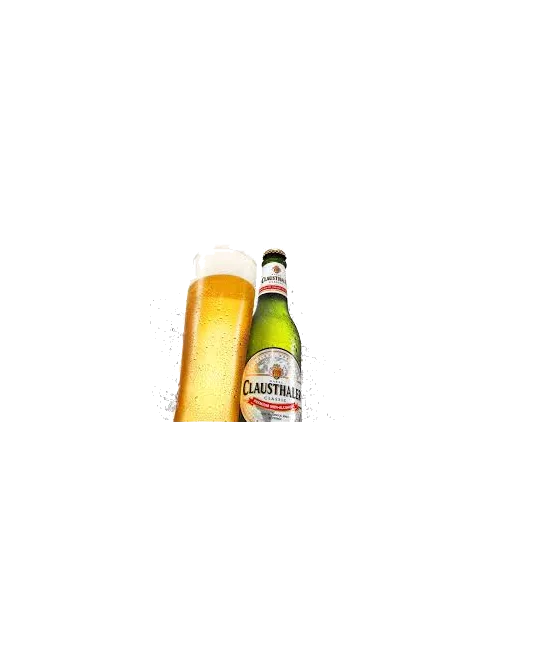 Clausthaler Alcoholvrij, fles bij slijterij t Bockje in Bathmen