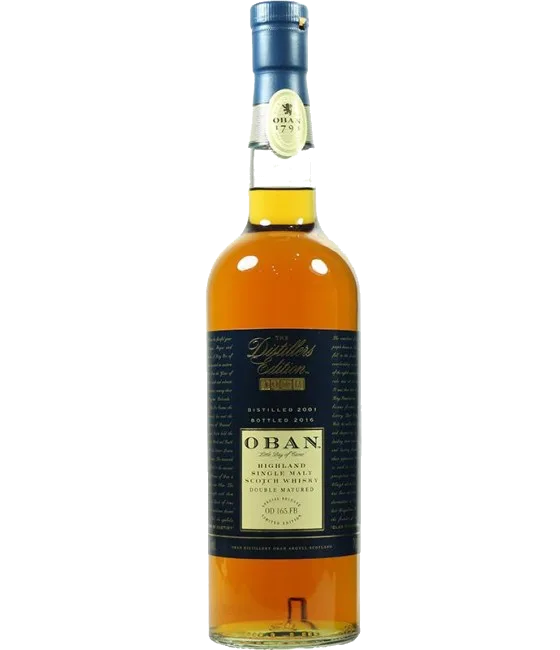 Oban The Distillers Edition 2001 – OD 165.FB, fles bij slijterij t Bockje in Bathmen