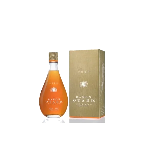 Baron Otard VSOP, fles bij slijterij t Bockje in Bathmen