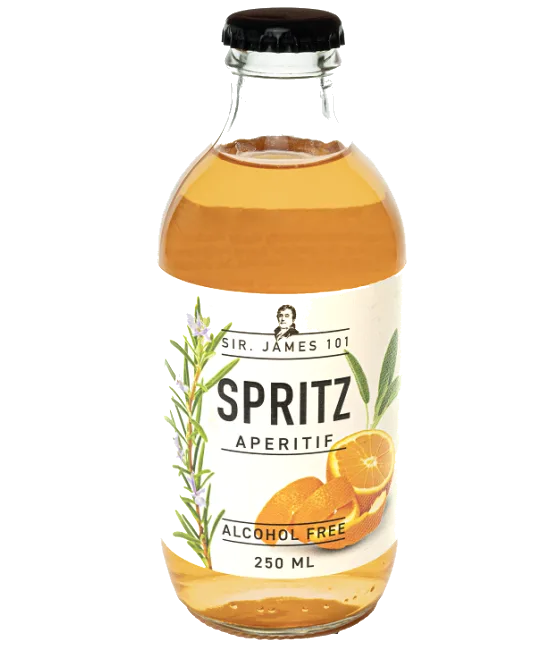 Sir. James 101 Spritz Aperitif, fles bij slijterij t Bockje in Bathmen