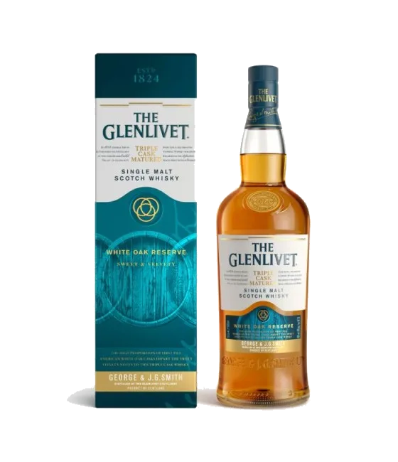 THE GLENLIVET White Oak, fles bij slijterij t Bockje in Bathmen
