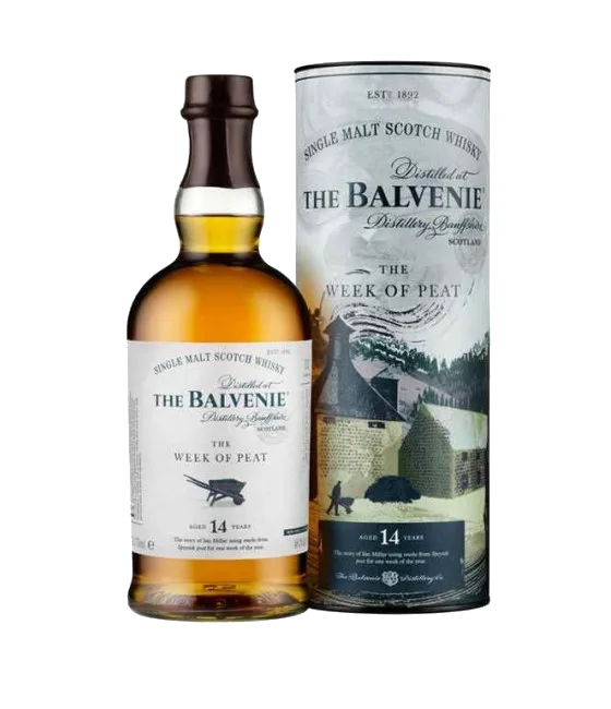The Balvenie 14 Years Old The Week of Peat, fles bij slijterij t Bockje in Bathmen