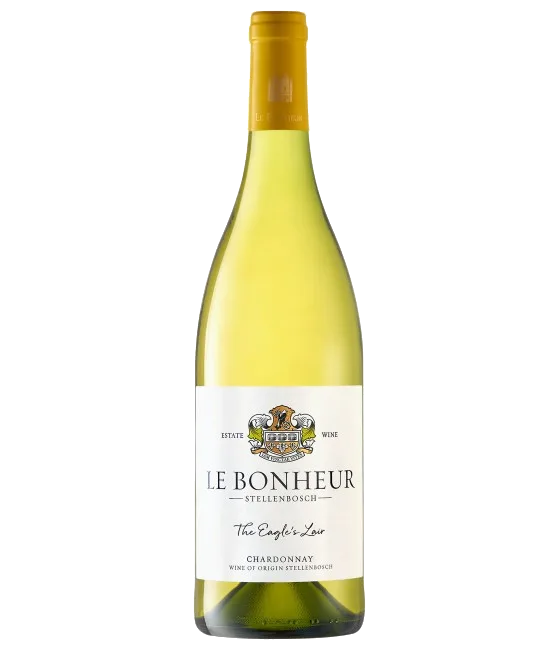 Le Bonheur Wine Estate The Eagle’s Lair Chardonnay, fles bij slijterij t Bockje in Bathmen