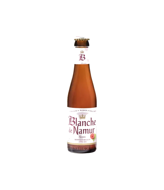 Blanche de Namur Rosée, fles bij slijterij t Bockje in Bathmen
