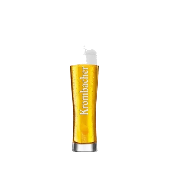 Krombacher Bierglas 20cl, fles bij slijterij t Bockje in Bathmen